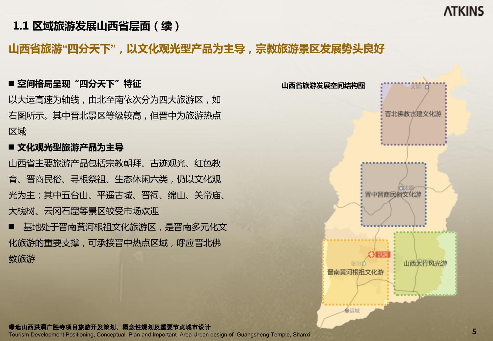 阿特金斯-山西绿地洪洞广胜寺项目旅游开发策划概念性规划